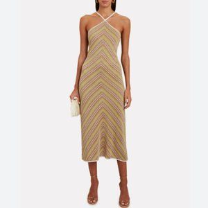 Misa Los Angeles Dali Metallic Knit Dress - Size: XS